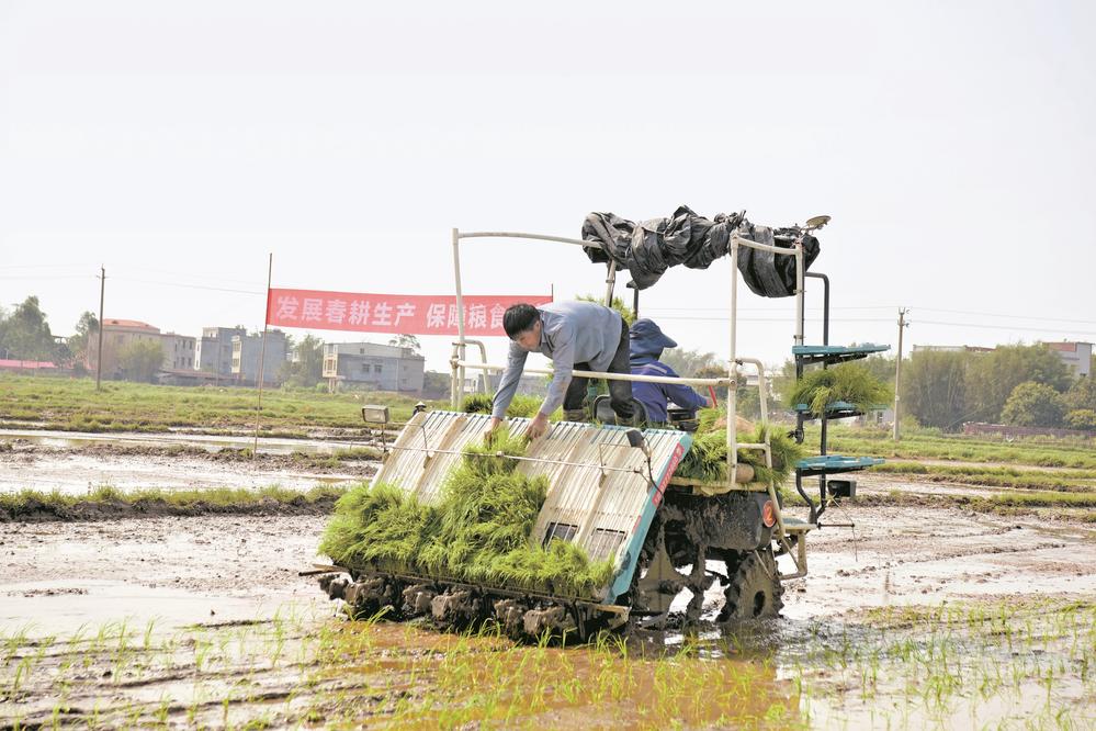 抢抓农时 奏响春耕乐章